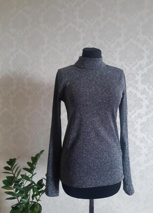 Гольф / водолазка с люрексовой нитью от h&m