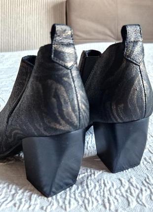 Женские ботинки лодочки челси казаки ботильоны кожа roberto santi5 фото