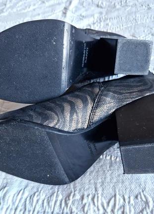Женские ботинки лодочки челси казаки ботильоны кожа roberto santi6 фото