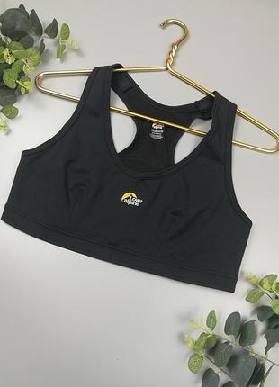 Спортивний топ lowe alpine, жіночий чорний топ для спорту та дому