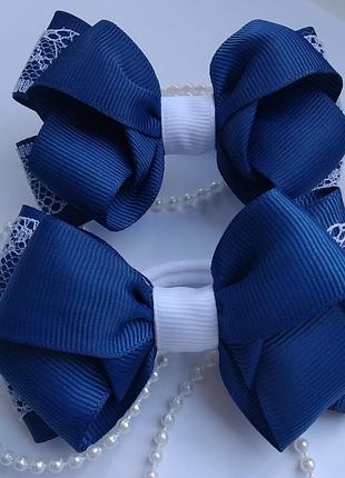 Бантики, резинки, канзаши в школу