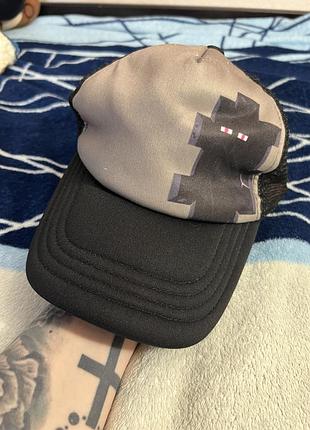 Кепка на хлопчика minecraft