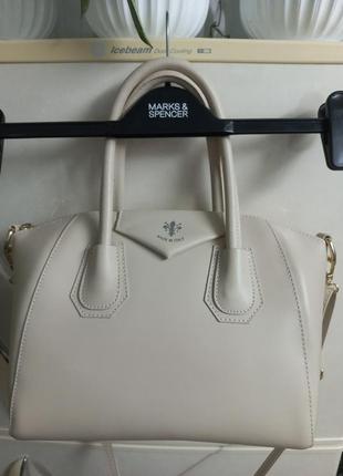 Сумка через плечо женская кожа  genuine leather италии