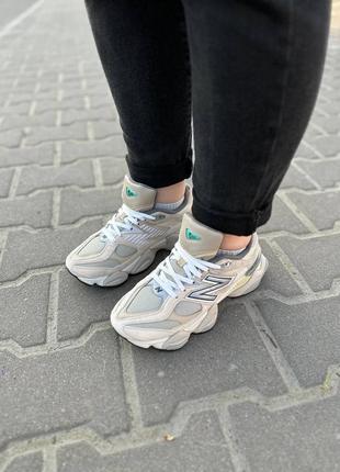 Жіночі кросівки new balance 9060 люкс якість8 фото
