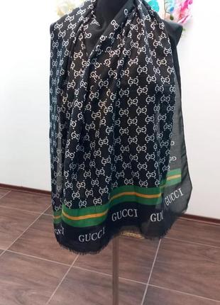 Шарф в стілі gucci3 фото