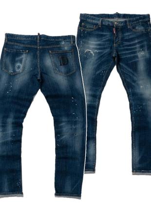 Dsquared2 cool guy jean distressed skinny jeans s71lb0498 s30342 чоловічі джинси