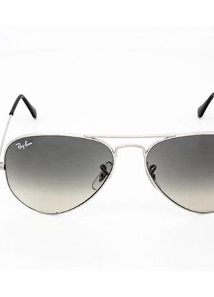 Мужские солнцезащитные очки в стиле ray ban aviator 3026 (003/32) lux3 фото