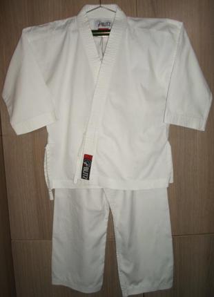 Подростковое кимоно размер 150
