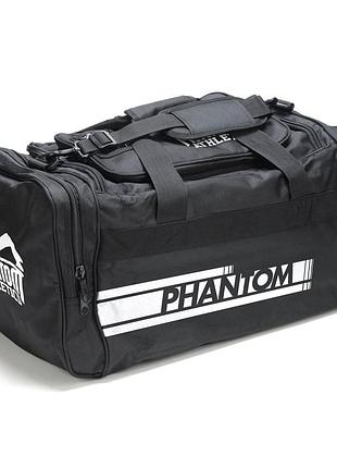 Спортивна сумка phantom gym bag team apex black (80л.)2 фото