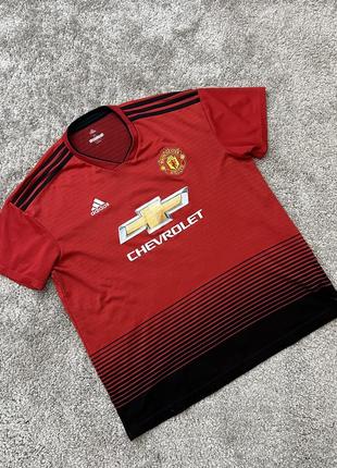 Футбольна футболка manchester united adidas (оригінал)