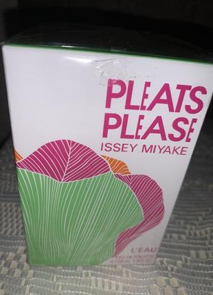 Туалетна вода issey miyake pleats please l’eau1 фото