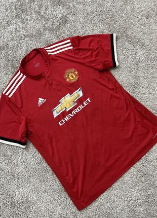 Футбольна футболка manchester united adidas (оригінал)