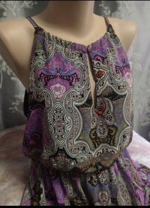 Сукня сарафан  сукня міді2 фото