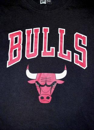 Чоловіча унікальна футболка new era nba bulls оригінал7 фото