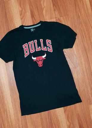 Чоловіча унікальна футболка new era nba bulls оригінал3 фото