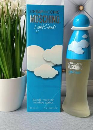 Туалетная вода moschino light clouds 100 мл