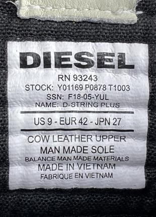 Кросівки diesel originals,кроссовки оригинал, оригінал8 фото