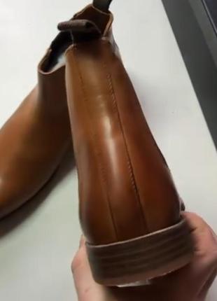 Ідеальні шкіряні демісезонні черевики відомого бренду чоловічого взуття з німеччини gordon & bros. нові.6 фото