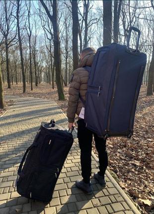 Сумка  чемодан  гигант  nuri  243 на 140 литров  86 см ширина2 фото