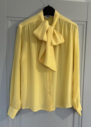 Блуза рубашка шовкова vintage