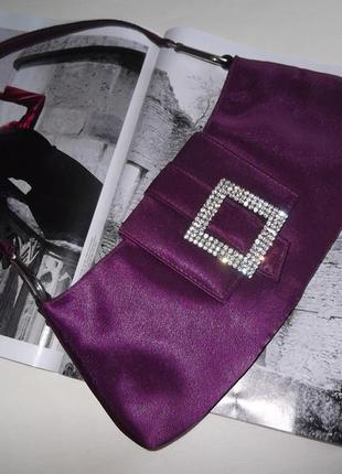 Клатч сумочка атлас