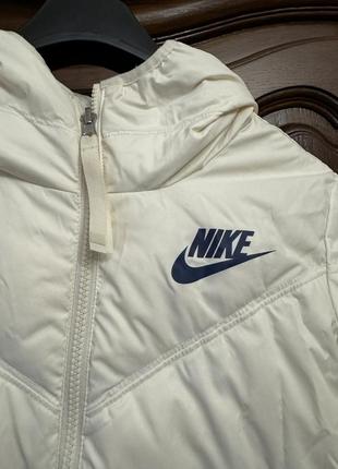 Двухстороний  пуховик nike