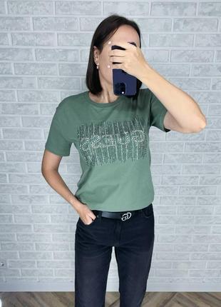 Жіноча футболка туреччина 100% котон1 фото