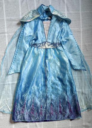 Костюм, сукня принцеса ельза на 7-8років1 фото