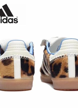 Adidas wales bonner x samba pony 'leopard4 фото