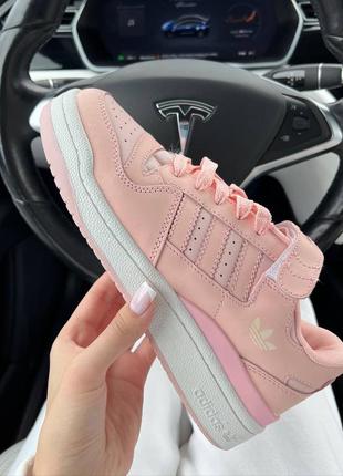 Кросівки adidas forum peach2 фото