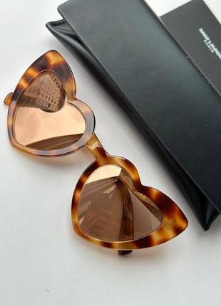 🤎saint laurent lou lou. новые солнцезащитные очки! оригинал!