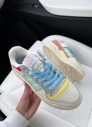 Кросівки adidas forum multicolor10 фото