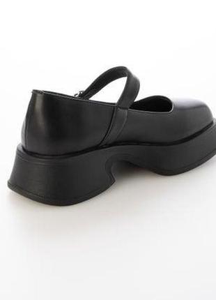 Черные туфли в стиле mary jane3 фото