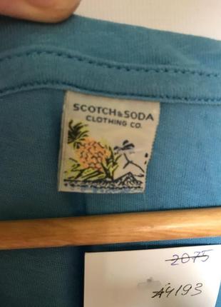 Чоловіча футболка scotch soda, мужская футболка scotch and soda5 фото