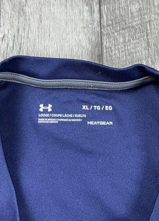 Under armour футболка xl размер спортивная синяя оригинал3 фото