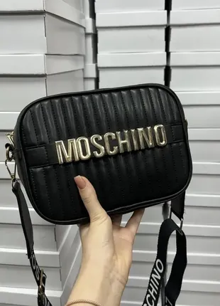 🔥 moschino bag black