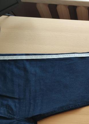 Джинсы kiabi dark blue slim fit size 34l (50uа), stretch6 фото