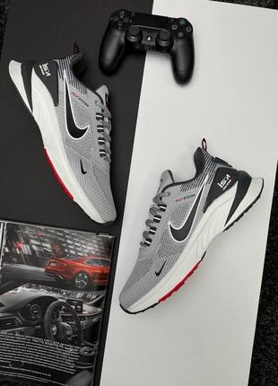 Кросівки чоловічі nike air zoom pegasus сірі легкі спортивні найк айр зум пегасус