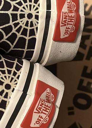 Кеды vans spider 🕷️ marvel black red white венс кроссовки на весну лето осень унисекс9 фото