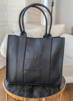 Сумка шопер marc jacobs tote bag xxl-size черный