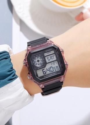 Наручные водонепроницаемые электронные часы skmei 1998 pl4 фото