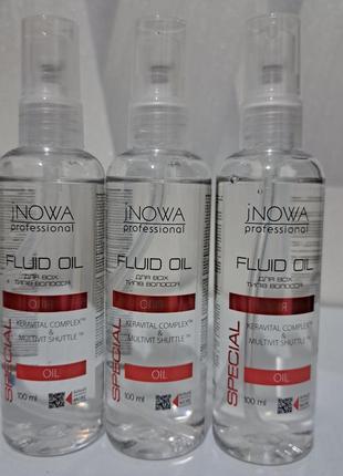 Флюїд для волосся jnowa professional fluid oil, 100 мл