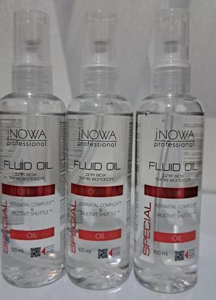 Флюїд для волосся jnowa professional fluid oil, 100 мл