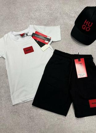 Дитячий костюм hugo boss
кепка в подарунок 🩷3 фото