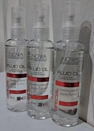 Флюїд для волосся jnowa professional fluid oil, 100 мл3 фото