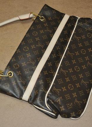 Louis vuitton fake большая женская сумка6 фото