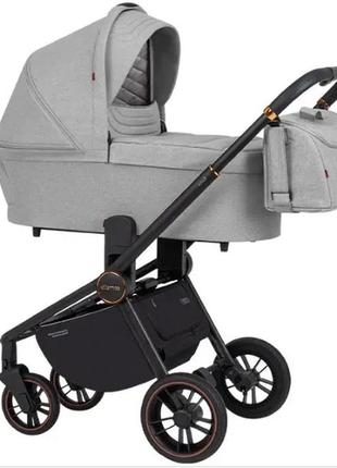 Коляска універсальная carrello epica/g crl-8510/1 (2in1) silver grey