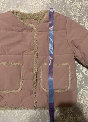Нова куртка zara на весну на 2 - 3 ( 98 см) та 4 - 5 р ( 110 см)5 фото