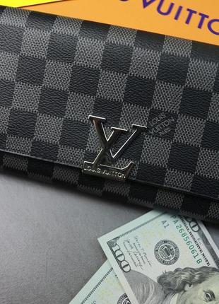 Гаманець louis vuitton lux якість в стильній фірмовій коробці.