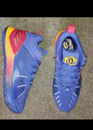 Високі баскетбольні кросівки adidas d rose son of chi6 фото